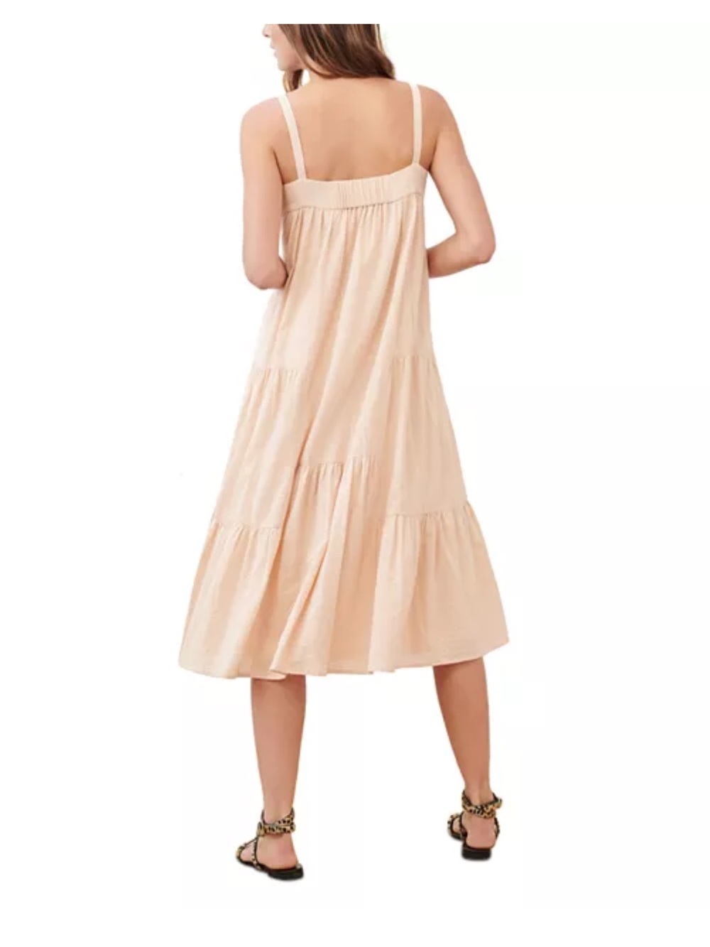 Jenni Kayne - Blush Seersucker Dress XS